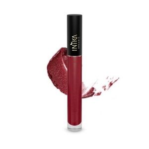 INIKA Organic Certified Organic Lip Glaze (Cherry)~ NIB